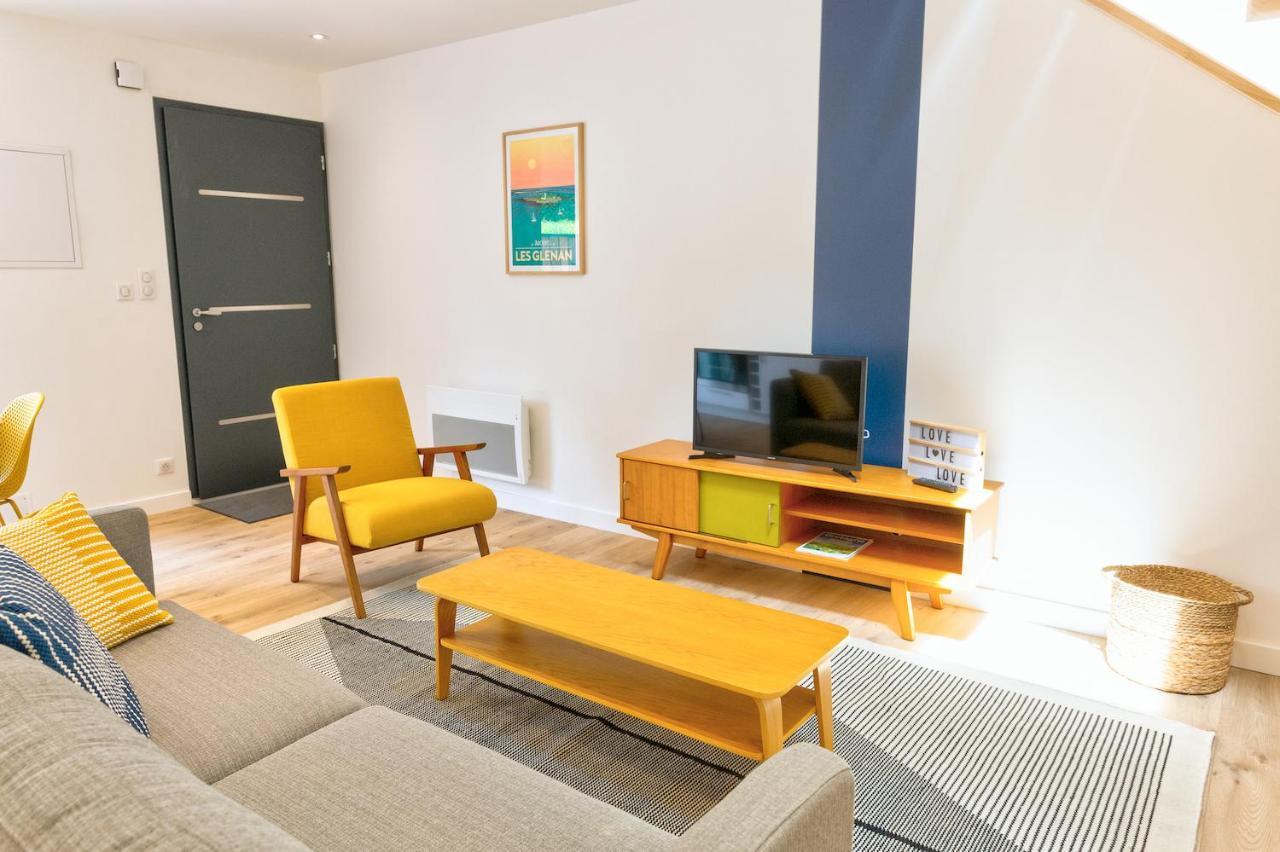 Port De Sainte-Marine : L'Ilot - Duplex & Terrasse Apartment Combrit Bagian luar foto